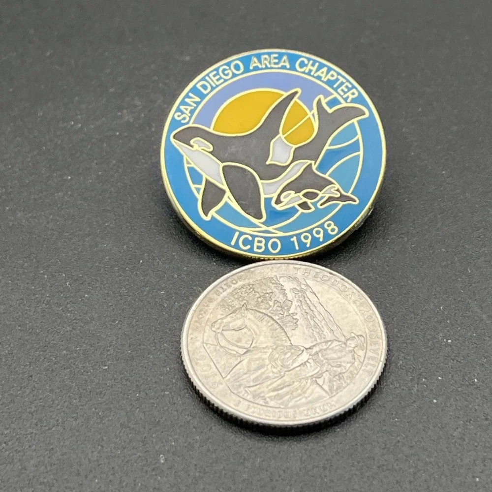 International Conference Of Building‎ Officials San Diego ICBO Lapel Hat Pin